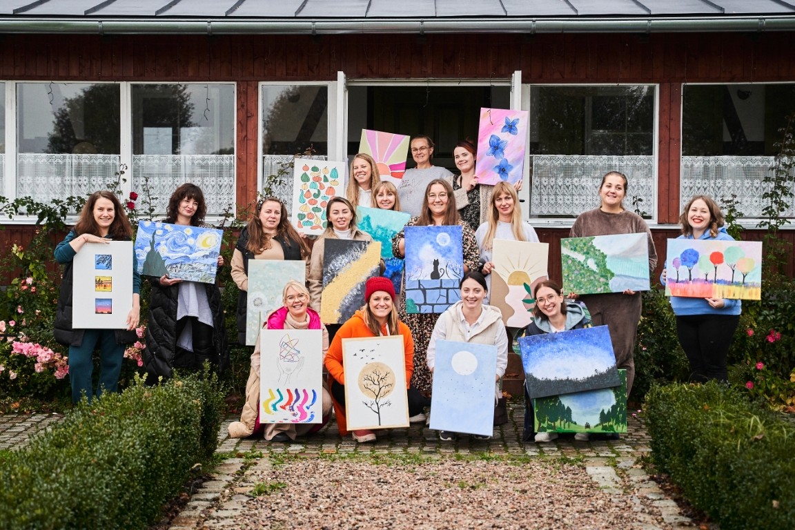 Action painting w KOLOROlab