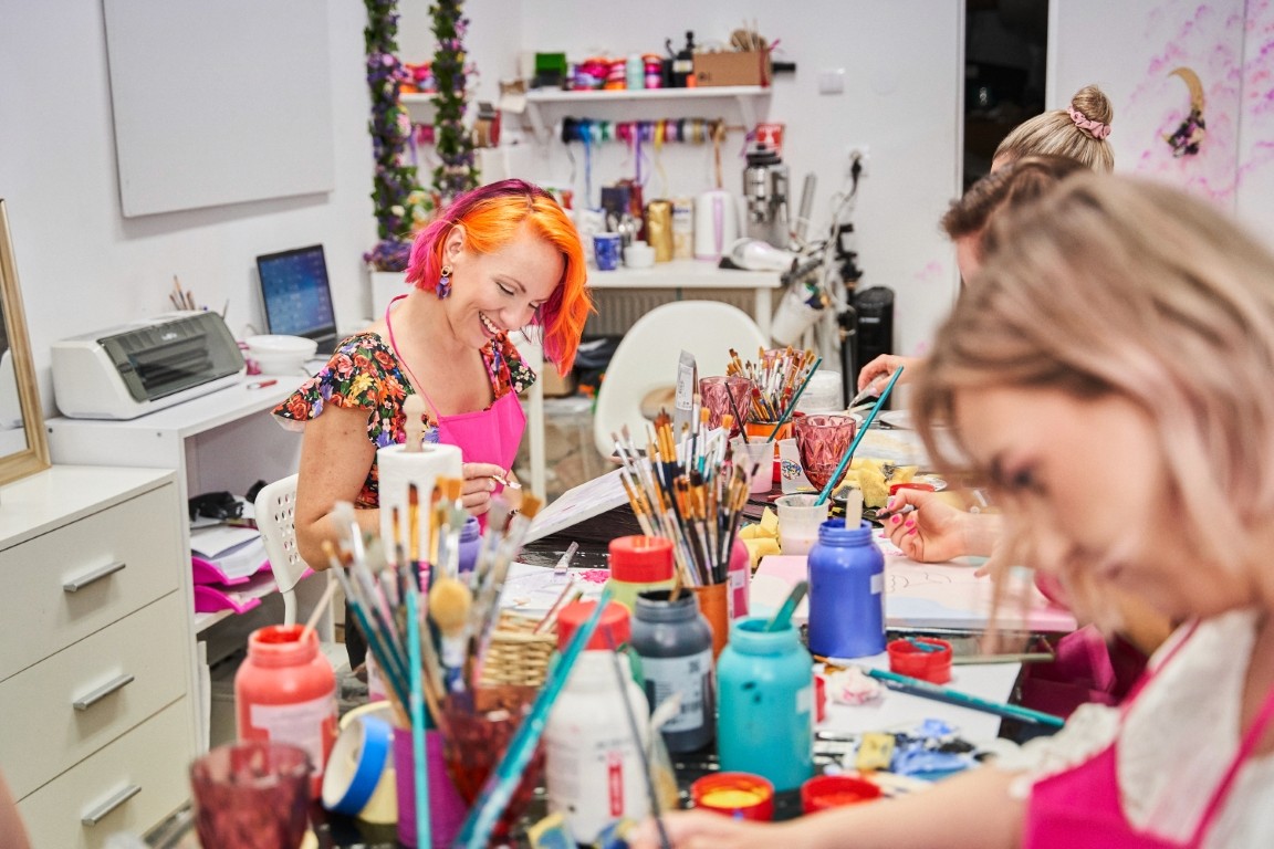 Wnętrze studia KOLOROlab